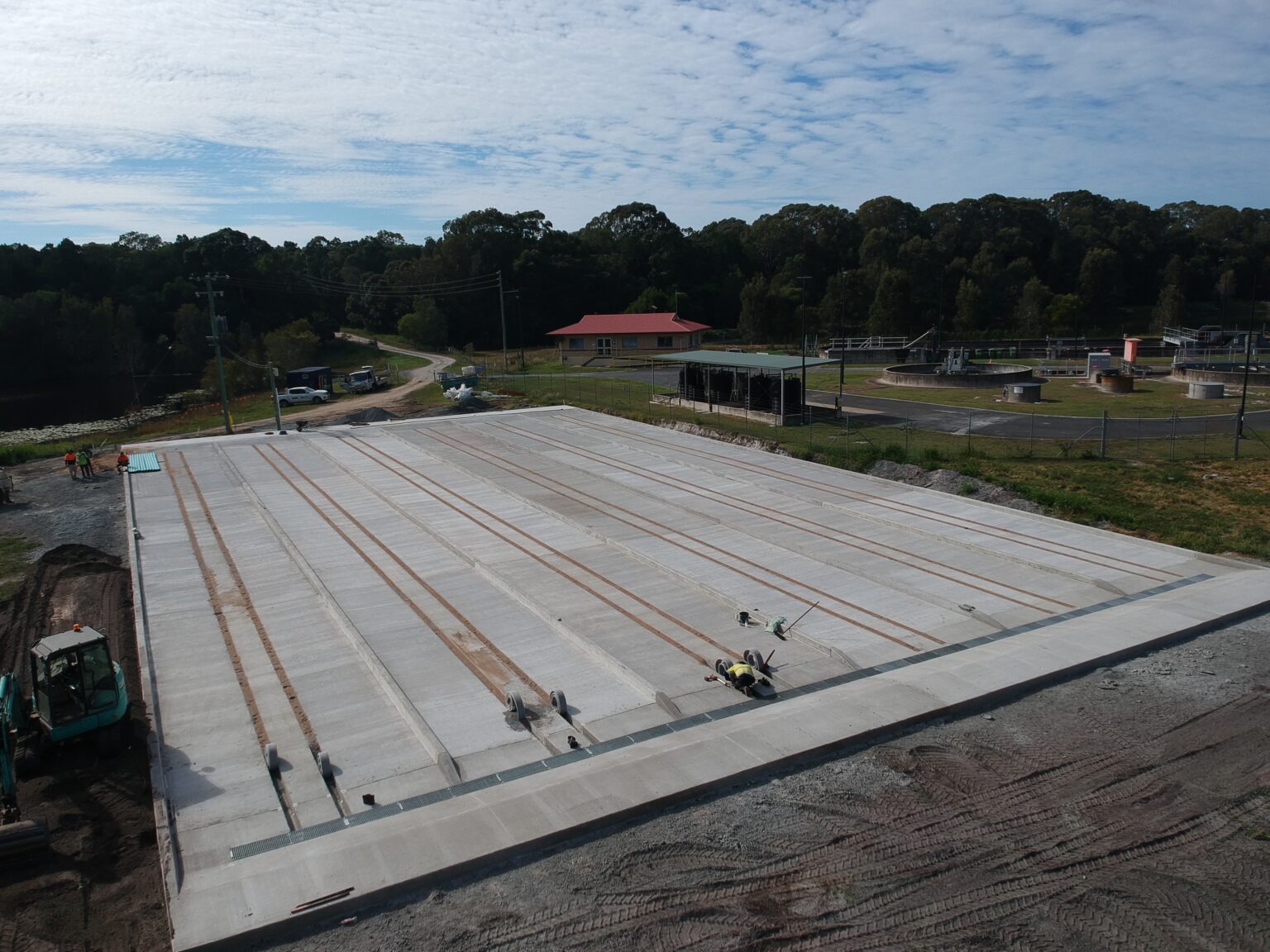 Rainbow Beach and Cooloola Cove Sludge Handling Pads Project