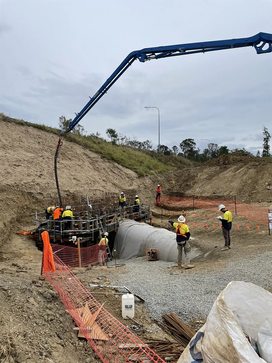 C2C Project Drainage Installation