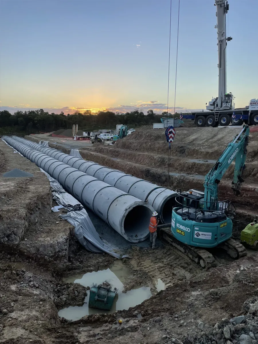 C2C Project Drainage Installation