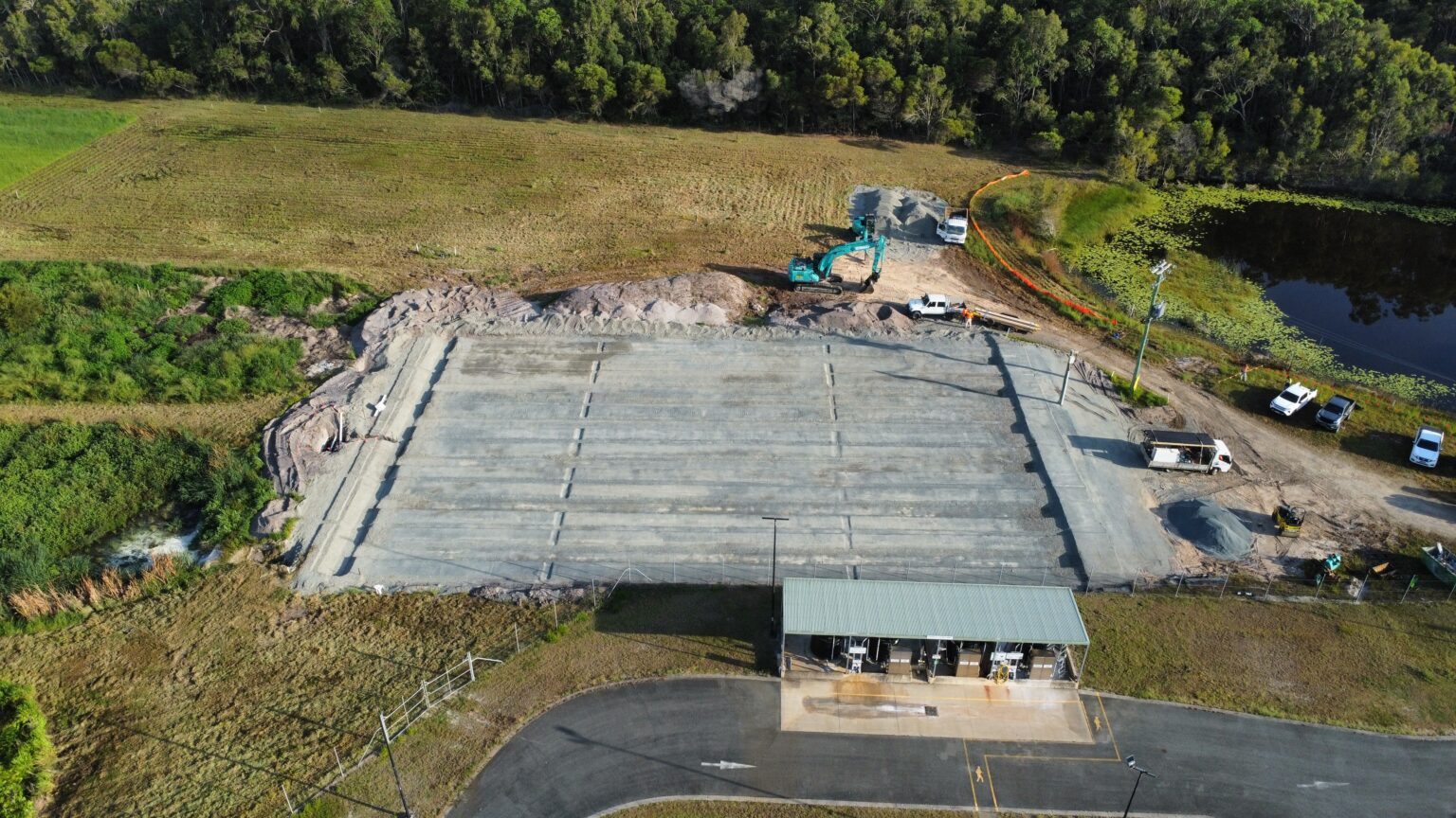Rainbow Beach and Cooloola Cove Sludge Handling Pads Project