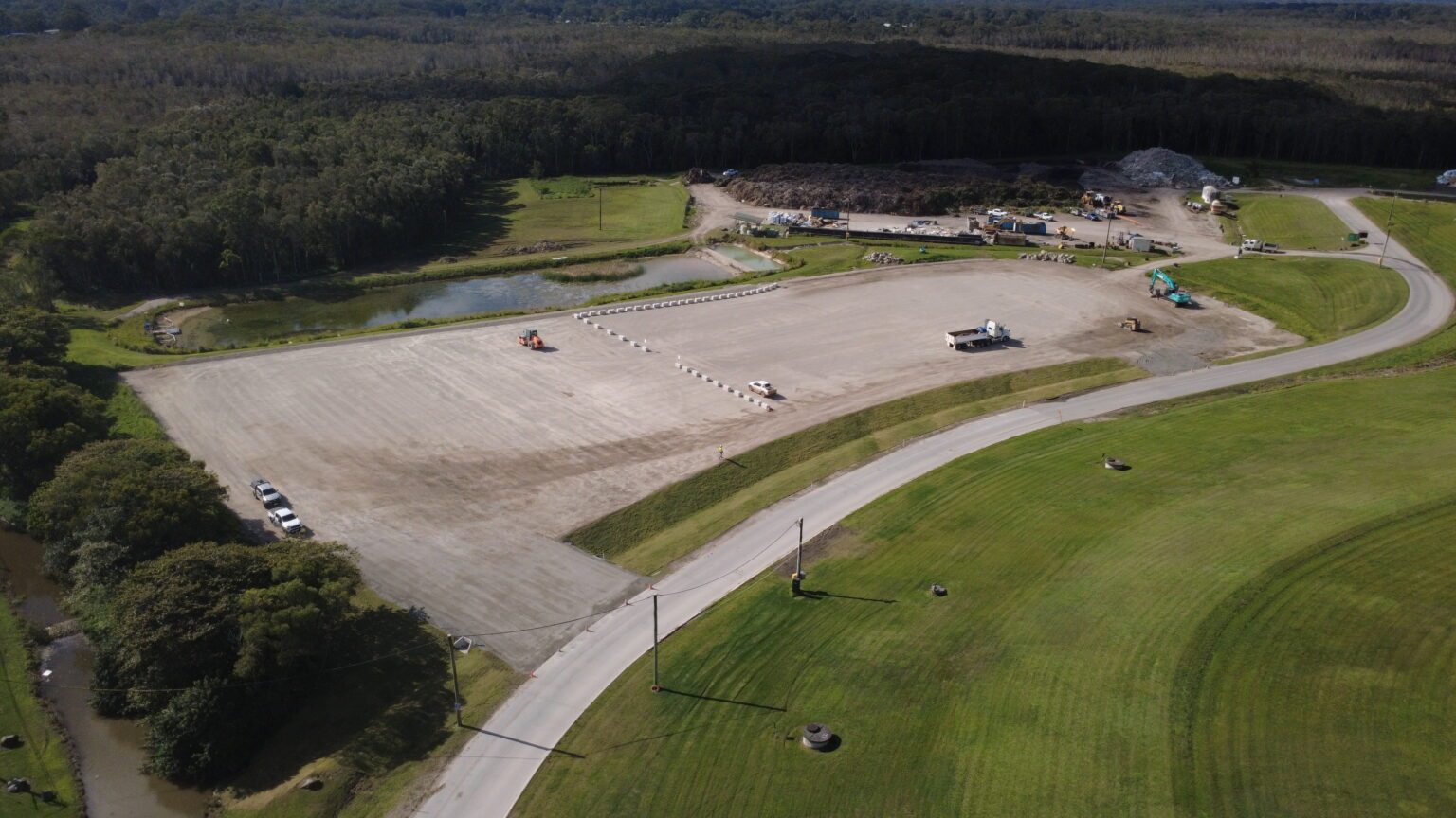 Noosa Landfill Western Batter Missing link Capping and RRA Pad Project
