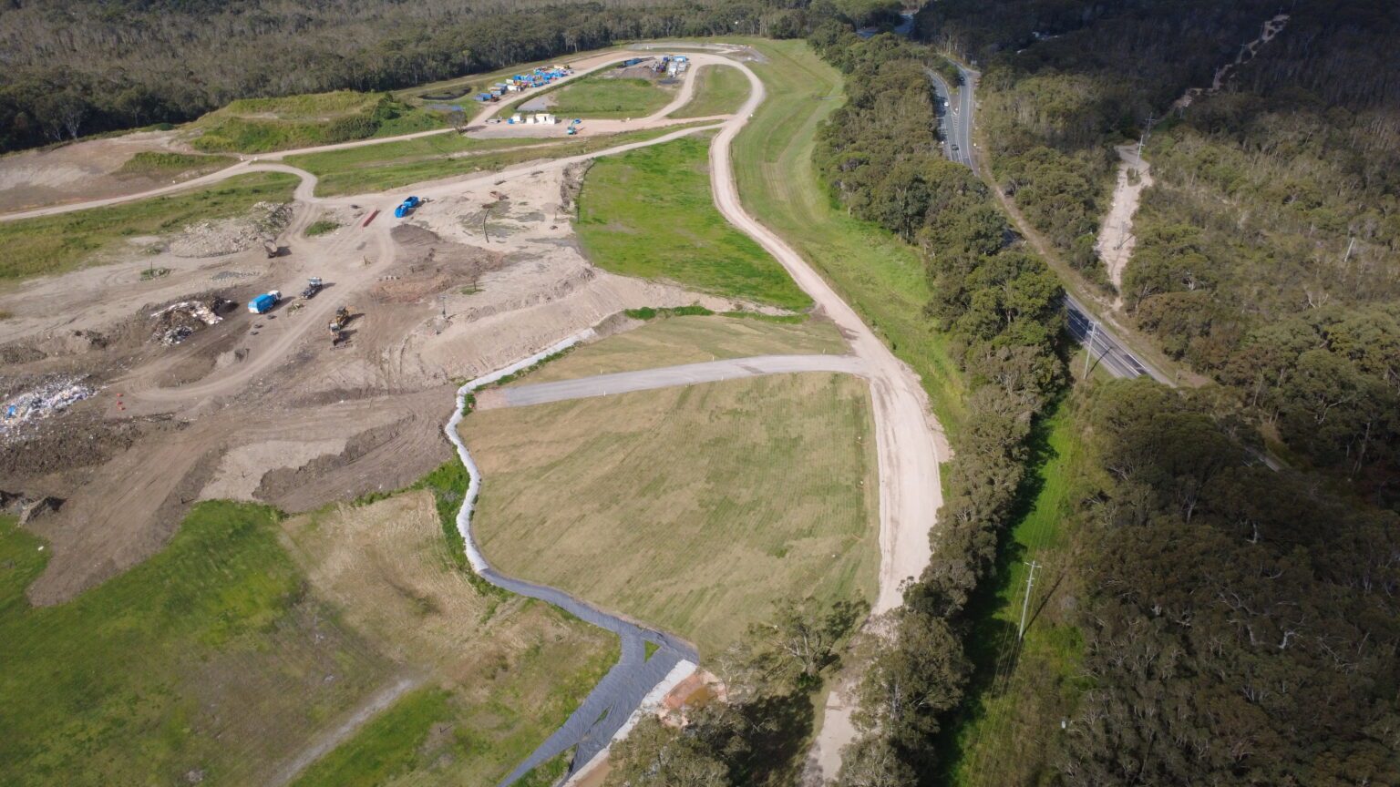 Noosa Landfill Western Batter Missing link Capping and RRA Pad Project