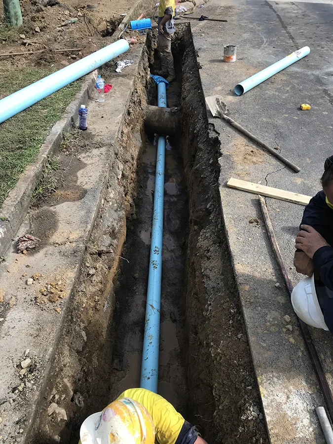 Hughes Terrace Water Main Replacement