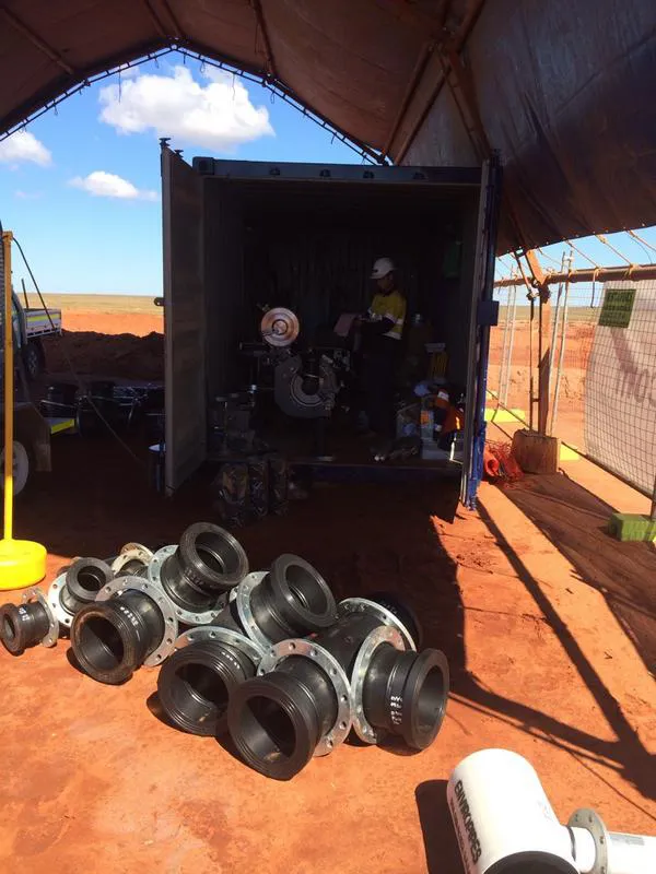 Roy Hill Project – Port Side Mine Services Installation